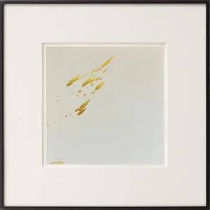 Sumi Ink Painting Gold No.10 by Fanyu Lin (2023)