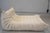 Togo Chaise Lounge in Bouclette White Fabric attributed to Michel Ducaroy for Ligne Roset, 1974 For Sale - Image 9 of 18
