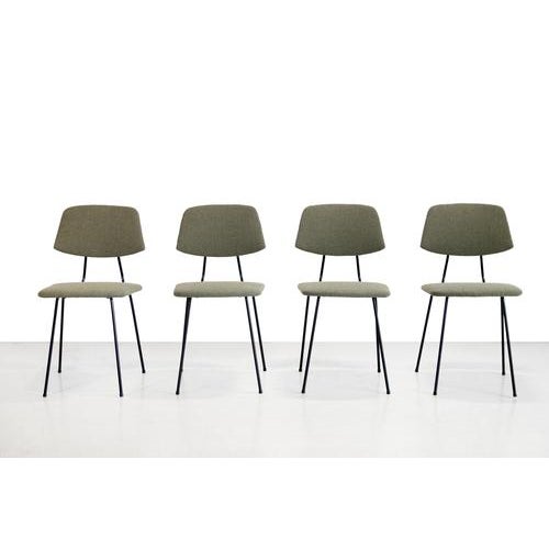 1950s Chairs by Rudolf Wolf for Elsrijk, 1950s, Set of 4 For Sale - Image 5 of 5