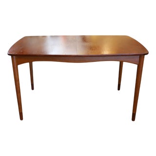 The Bovirke Dining Table in Teak with Double Extensions by Finn Juhl for Bovirke, Danmark, 1940s For Sale