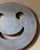 Metal Vintage Metal Smiley-Face Shape Coaster, Italy, 1980s For Sale - Image 7 of 11