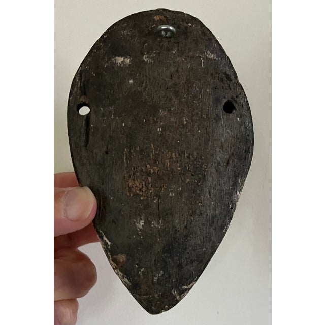 Carved Wood & Paint Decorated Lega Passport Mask For Sale In New York - Image 6 of 13