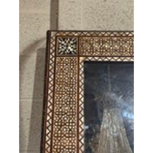 Middle Eastern Mother of Pearl and Bone Inlaid Mirrors For Sale In Dallas - Image 6 of 6