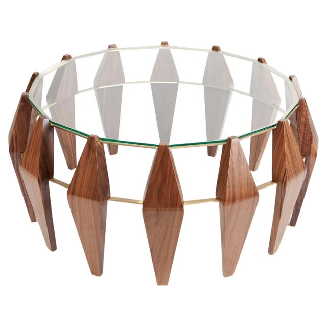 Low Na Pali Coffee Table in Walnut by InsidherLand For Sale