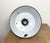 Industrial Black Enamel Factory Lamp with Cast Iron Top, 1960s For Sale - Image 14 of 15