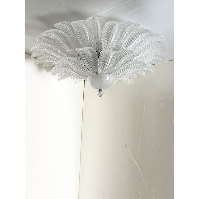 Venetian Murano Glass Flush Mounts from Simoeng, Set of 2 For Sale - Image 9 of 10