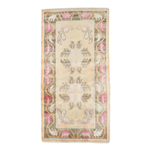 Vintage Zabihi Collection Tibetan Rug