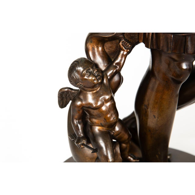 Italian Grand Tour Bronze Sculpture “Augustus Prima Porta” by Boschetti Ca. 1870 For Sale - Image 12 of 17