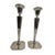 Silver 1960s Pair of Cartier Sterling Silver Candlesticks & Gorham Manufacturing Company Three-Light Candelabra For Sale - Image 8 of 10