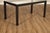 Mitchell Gold + Bob Williams Modern Parsons Style Glass Top Dining Table For Sale In Philadelphia - Image 6 of 18
