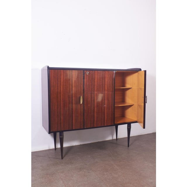 1950s 1950s Brass Sideboard Produced by Dassi Italy from Dassi Mobili Moderni For Sale - Image 5 of 16