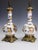 Late 19th Century Antique Neo-Renaissance Italian Majolica Porcelain Table Lamps, 1880, Set of 2 For Sale - Image 5 of 18