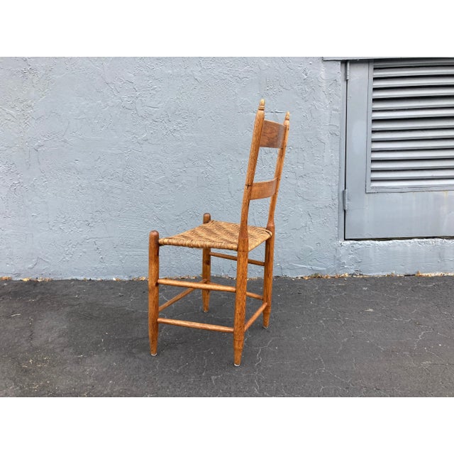 Wood Late 19th Century Wood Dining Chairs - Set of 6 For Sale - Image 7 of 13