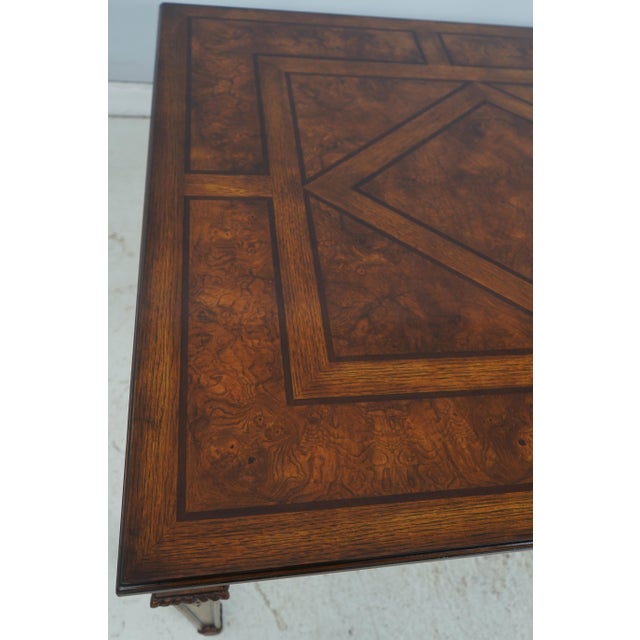 Brown Henredon French Louis XVI Walnut Dining Room Table For Sale - Image 8 of 18