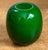 Glass Vintage Signed Emerald Green Glass Vase For Sale - Image 7 of 15