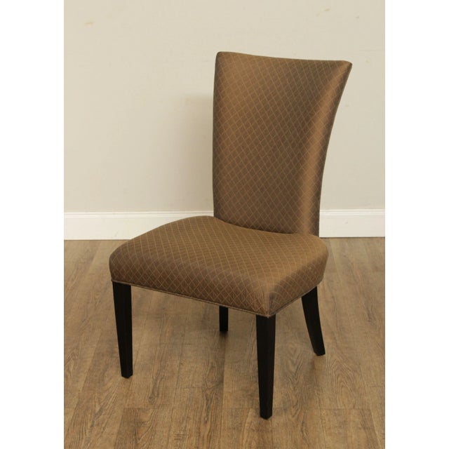 Contemporary Custom Upholstered Dining Chairs Set of 8 Chairish
