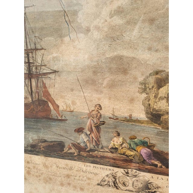 Fishing, 1800s, Etchings, Framed, Set of 4 For Sale - Image 15 of 18