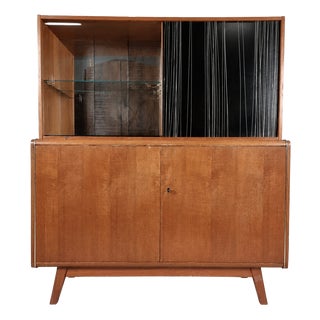 Vintage Display Cabinet by Hubert Nepozitek and Bohumil Landsman for Jitona, 1960s For Sale