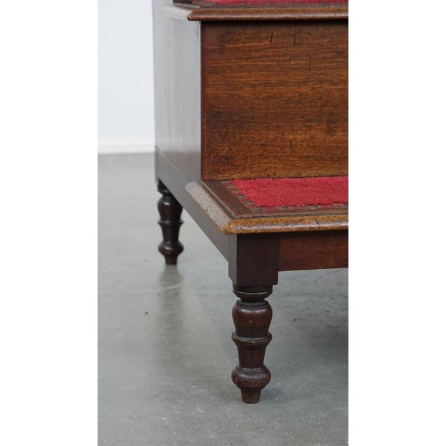 Wood Antique English Library Steps, Mid-to-Late 19th Century For Sale - Image 7 of 15