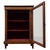 19th Century 19th Century Victorian English Walnut Pier Cabinet Vitrine For Sale - Image 5 of 11