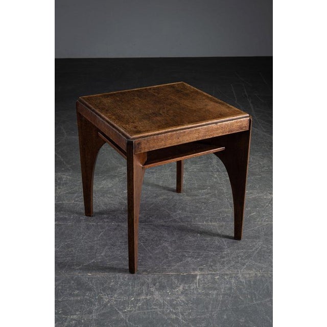 Amsterdam School Side Table, 1920s For Sale - Image 11 of 12