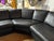 Maurice Villency Modern Leather Sectional Sofa For Sale - Image 11 of 11