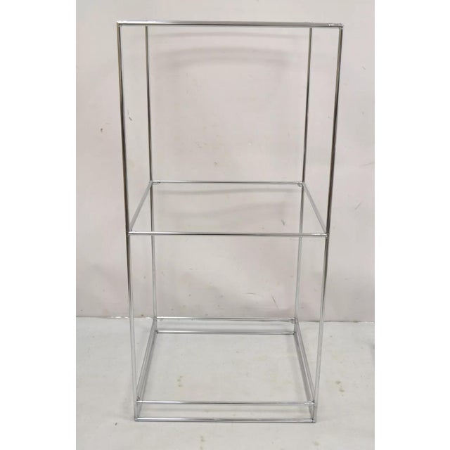 Silver Abstracta Modular Shelf by Poul Cadovius for Royal System Smoked Glass - 2 Pcs For Sale - Image 8 of 12
