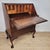 Vintage Writing Secretary in Leather, 1930s For Sale - Image 4 of 18