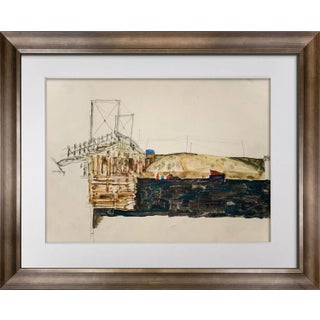1960’s Egon Schiele "The Bridge" Print For Sale