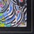 Contemporary Jiang Tiefeng, Colorful Spirit, Original Mixed Media on Handmade Paper, 28.75 X 22.75 In. Framed For Sale - Image 3 of 3