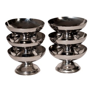 Vintage French Dessert Coupes #5- Set of 6 For Sale