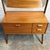 Mid-Century Modern Danish Modern Teak Dressing Table Vanity With Mirror, Olholm Mobelfabrik 1960's, Attributed For Sale - Image 3 of 7