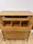Mid Century Tallboy Dresser MCM Five Drawer Brass Accent Warm Gray Tone Wood For Sale - Image 9 of 14