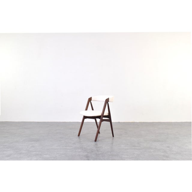 Mid-Century Danish Teak Dining Chairs by Th. Harlev for Farstrup, 1960s, Set of 4 For Sale - Image 4 of 13