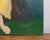 Ira Yeager 20th C. Woman in Yellow Oil Canvas Painting 5.5 Ft For Sale - Image 10 of 18