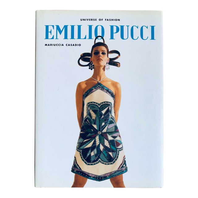 “Emilio Pucci” Hardcover Book by Mariuccia Casadio, Published by Universe/ Vendome, 1998 For Sale