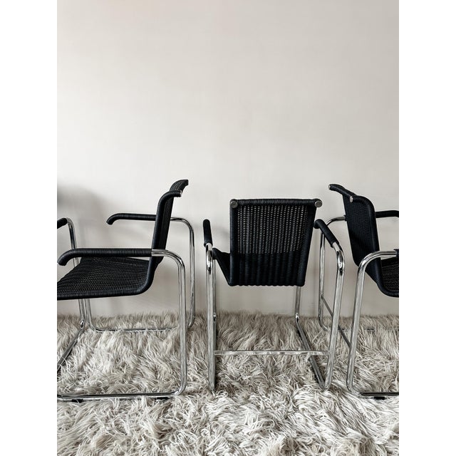 D20 Chairs by Jean Prouvé for Tecta, 1990s, Set of 4 For Sale - Image 6 of 7