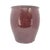 Late 20th-Century Chinese Oxblood-Glazed Stoneware Planter 9.75" For Sale In San Francisco - Image 6 of 10