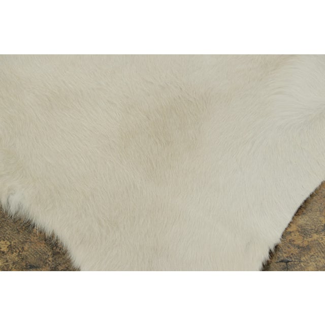 Beige Rug & Kilim’s Contemporary Cowhide Rug in Bold Black & White For Sale - Image 8 of 9