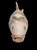Pink Vintage Italian Ceramic Large Pink Green Fish Form Regency Soup Tureen Covered Serving Dish For Sale - Image 8 of 14
