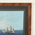 Pair of Italian Bayscape Gouache Paintings With Mt.Vesuvius For Sale - Image 12 of 18