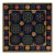 Suzani Hand Knotted Area Rug, Black - 9' 4" x 10' 1" For Sale