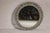 Bone Inlay Black and White Round Mirror with Floral Motifs For Sale - Image 10 of 12