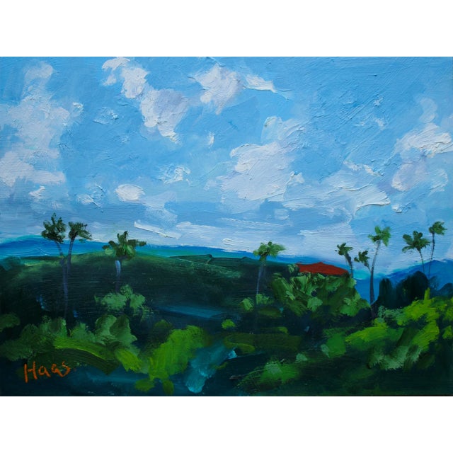 Upcountry Maui, Modern Impressionist Oil Painting For Sale