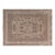 Antique Beige and Brown Geometric Motif Persian Bakhtiari Rug For Sale
