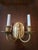 A good vintage original mid century modern sconce attributed to e f caldwell. Having classic design crafted with sharp...