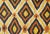 Traditional Kuba grass textile handmade from the indigenous people of the Congo. Bold geometric patterns created by hand...
