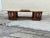 Mid Century Modern Terrazzo Marble + Walnut Fretwork Coffee Table | by Harvey Probber For Sale - Image 10 of 12