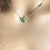 2020s 14 Karat White Gold Drop Necklace Colombian Emerald Centerpiece Marquise Emerald For Sale - Image 5 of 5