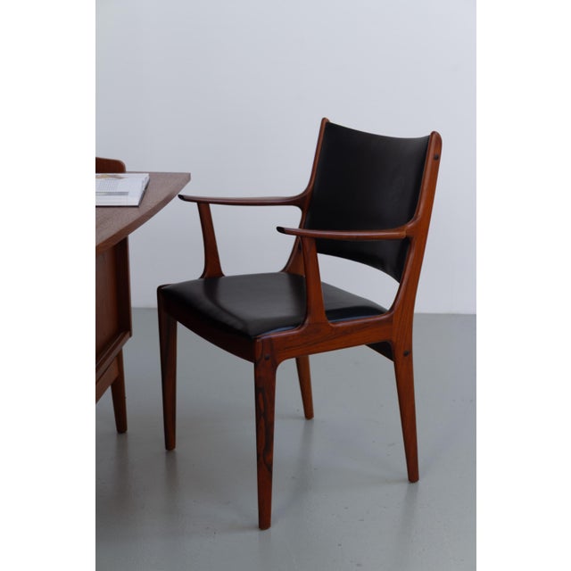 Danish Rosewood Armchair by Johannes Andersen for Uldum Møbelfabrik, 1960s For Sale - Image 9 of 18